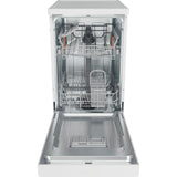 Hotpoint HP2FE10CS90WUK Freestanding 45cm Slimline Dishwasher with 10 Place Settings - White